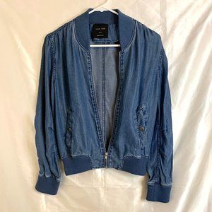 Demin Bomber Jacket in Small